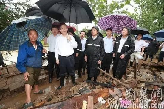 李鸿忠（前排中）在红安