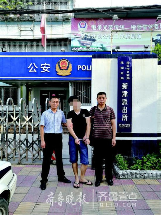 　　8月11日，嘉祥公安在汕头警方的配合下将张某抓获。警方供图