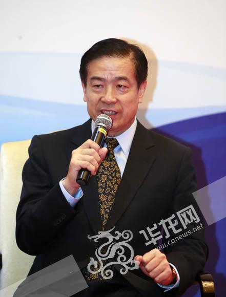 美国高通公司全球高级副总裁赵斌 首席记者 李文科 摄