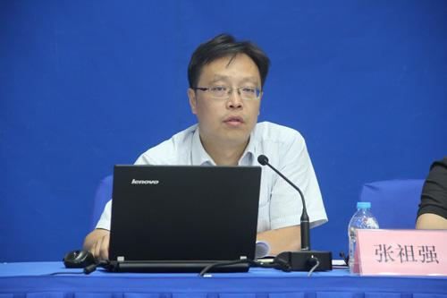 中国气象局应急减灾与公共服务司司长张祖强。李响 摄影