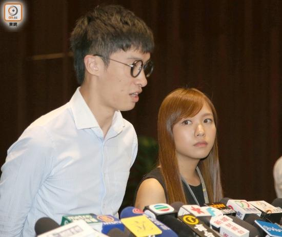  梁、游二人昨日接受媒体采访，拒不道歉