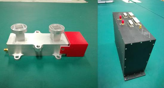 装备在“天宫二号”上的微波应答机产品