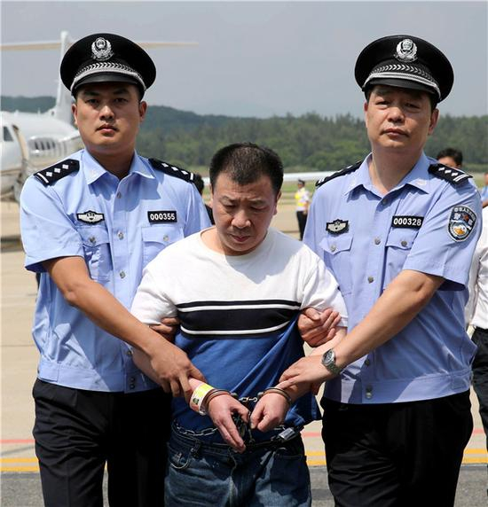 杨进军被引渡回国
