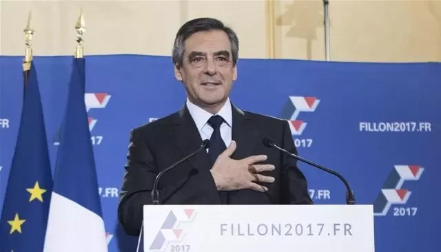 11月27日，法国前总理弗朗索瓦·菲永成为法国2017总统大选中右翼阵营候选人