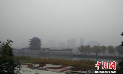 霾中临汾。资料图