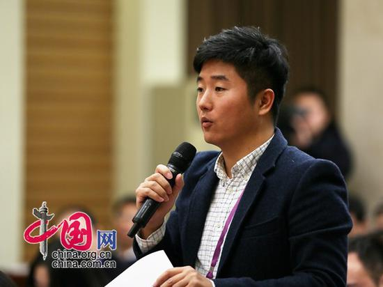 中央电视台记者提问&nbsp;中国网 宗超