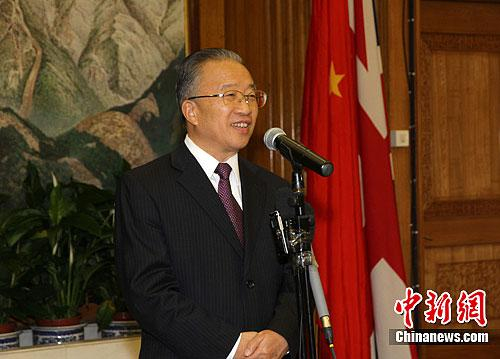 &nbsp;&nbsp;&nbsp;&nbsp;资料图：戴秉国。中新社发 &nbsp;