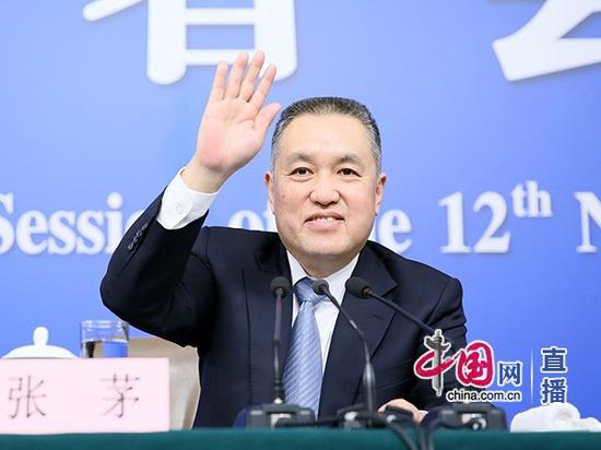 国家工商总局局长张茅 （中国网 高聪 摄）