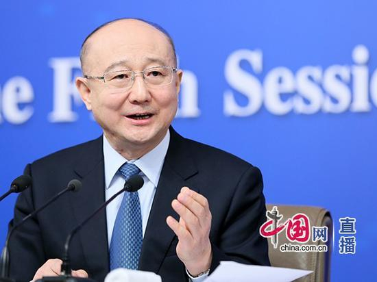 国家质检总局局长支树平（摄影 中国网高聪）