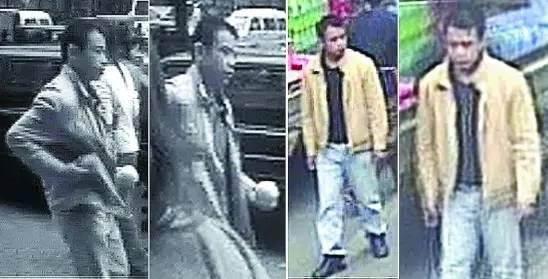 △之前警方公布的案犯照片