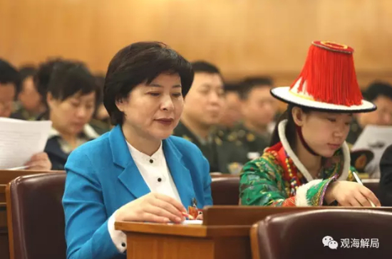 郭玉芬出席全国两会