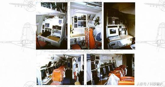 图片：在陵水机场被我军缴获的EP-3E机舱内部照片