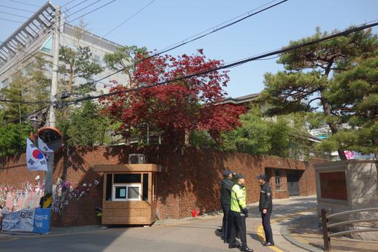 朴槿惠位于三成洞的旧宅，现已出售