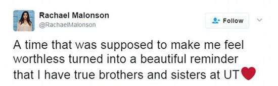 在twitter上， 她感谢了所有支持她的网友， 尤其是那些非裔美国人社区里支持他的人。