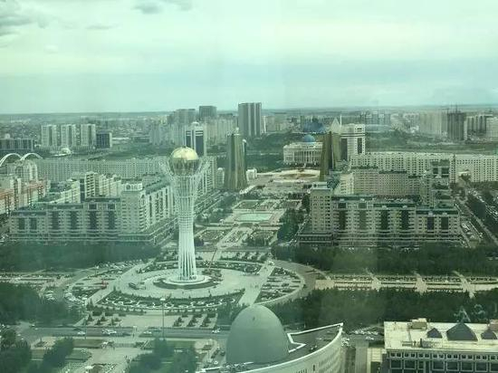 　阿斯塔纳鸟瞰图