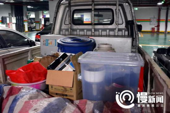 后来查获的制毒工具装了满满一车