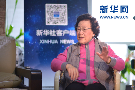 国家级名老中医、北京中医医院主任医师陈彤云接受新华社记者专访。&nbsp;新华网发&nbsp;陶欢摄