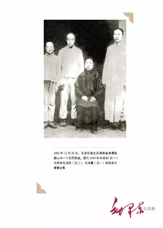  《毛泽东三兄弟》&nbsp;