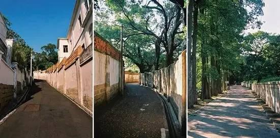 △鼓浪屿的历史道路