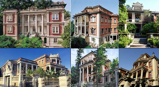 △鼓浪屿上的厦门装饰风格建筑