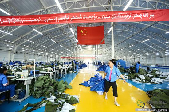 京和纺织加工厂（7月6日摄&nbsp;图片来源：tuku.qianlong.com）。千龙网记者&nbsp;许珠珠摄