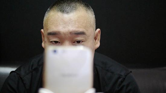 直播中的赵金龙。&nbsp;