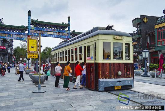 铛铛车资料图（图片来源：tuku.qianlong.com）。刘宏声摄&nbsp;千龙网发