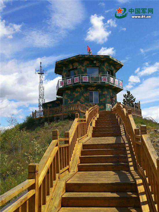 三角山哨所。武天敏摄