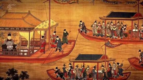 一时间，平静的京杭大运河上，常常上演“漂大木，蔽塞水面”的壮观场面。