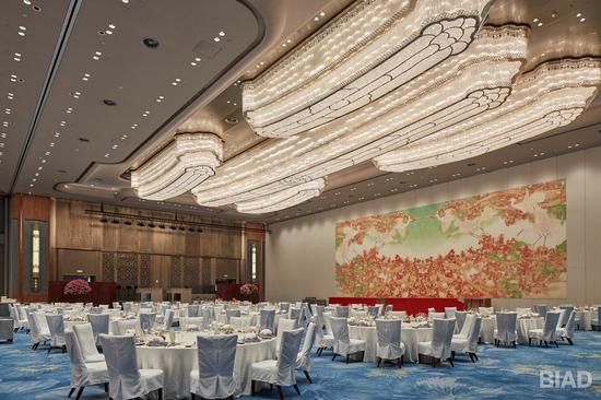 宴会厅内景。北京市建筑设计研究院有限公司供图 千龙网发