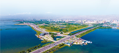 图④：山水园林城市石嘴山。娄广臣摄