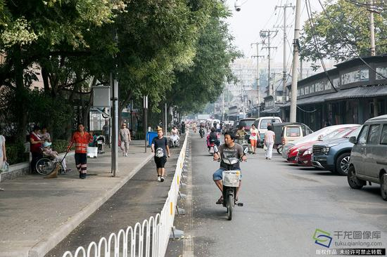 　　9月14日，整治过后的北京市西城区椿树街道东椿树胡同（图片来源：tuku.qianlong.com）。千龙网记者 万小军摄