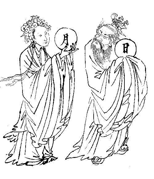  月神和日神（《塑神秘谱》）