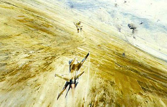 　　1982年的贝卡谷地空战在空军战术发展上具备革命性意义。以色列空军不仅在短短6分钟内就彻底摧毁了叙利亚19个耗资巨大的防空导弹阵地，并在此后数次空战中取得了令人震惊的82：0的战绩（此成绩存在一定争议，但以军大胜毫无疑问）。此战证明了三代机在电子战飞机的配合下，面对二代机时具备的绝对优势。