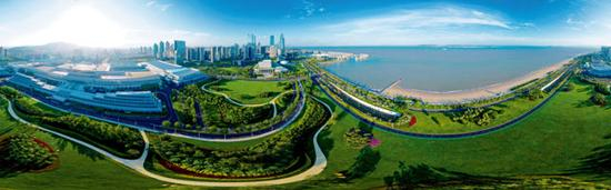 ▲“飞阅”厦门（姜克红摄/本刊）