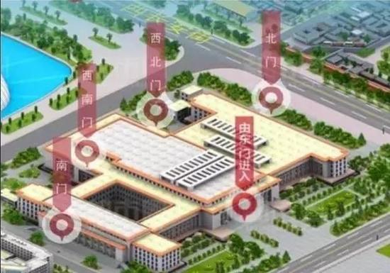 △ 人民大会堂示意图