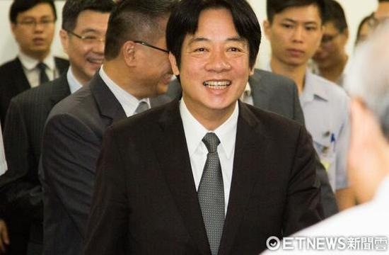 赖清德。（图片来源：台湾“东森新闻云”）