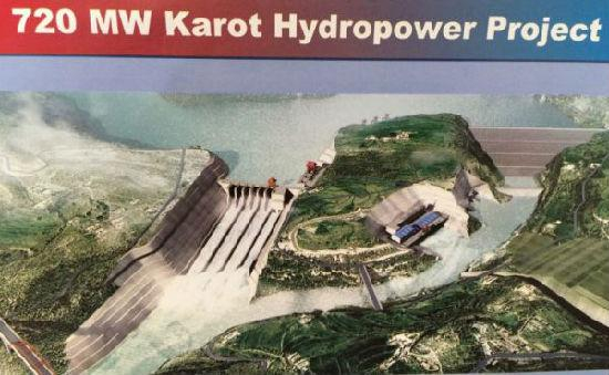 卡洛特水电站项目规划图