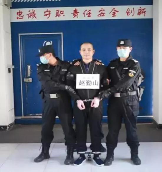 犯罪嫌疑人赵勤山。 &nbsp;本文图片均来自“宁夏检察”微信公众号