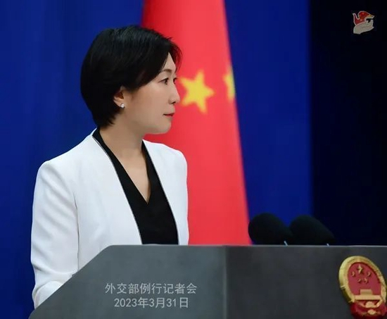 毛宁主持3月31日外交部记者会
