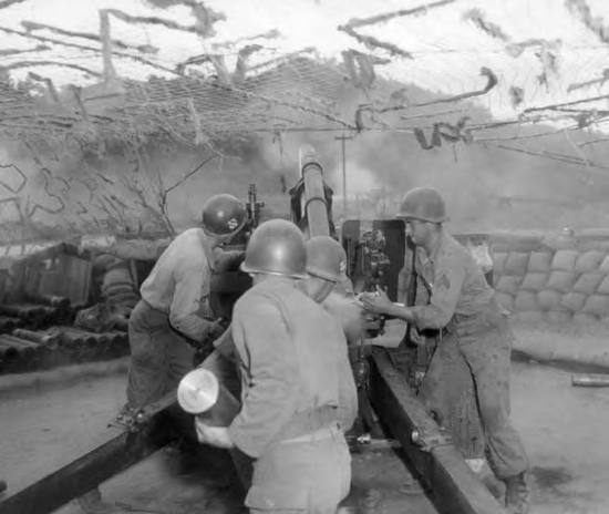 负责支援美军第65团的第39野战炮兵营。图源：《The 65th Infantry in Korea，1950–1953》