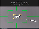 “美军F-35首次被击中”