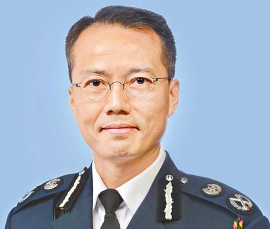 刘业成（资料图）。来源：香港警务处官网