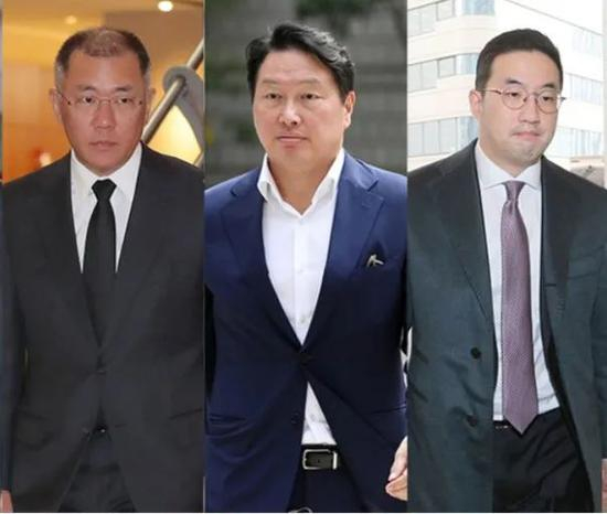 ·&nbsp;从左至右分别为郑义宣、崔泰源、具光谟。