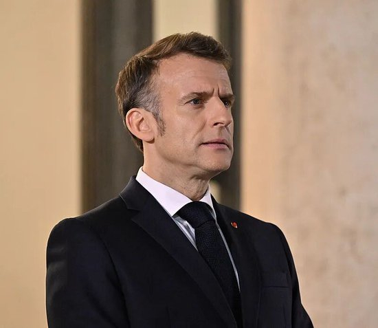  马克龙 资料图。图片来源：视觉中国