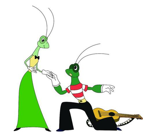 给大家带来童年阴影的螳螂夫妇