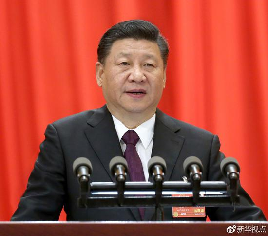 　　3月20日，第十三届全国人民代表大会第一次会议在北京人民大会堂闭幕。国家主席习近平发表重要讲话。 　　（ 新华社记者 姚大伟 摄 ）