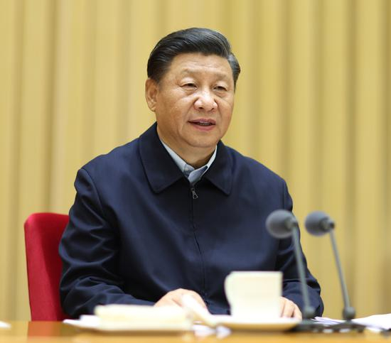  ▲ 2020年9月25日至26日，第三次中央新疆工作座谈会在北京召开。习近平总书记出席会议并发表重要讲话。