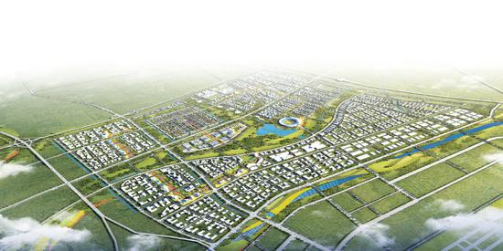 北京大兴国际机场临空经济区北京部分效果图