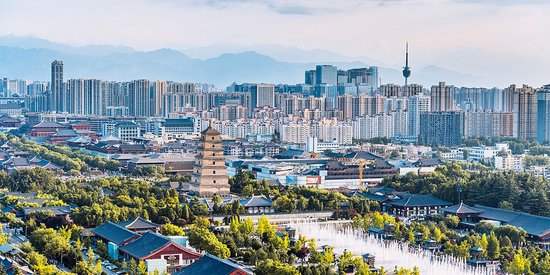 △位于晋昌坊的大慈恩寺